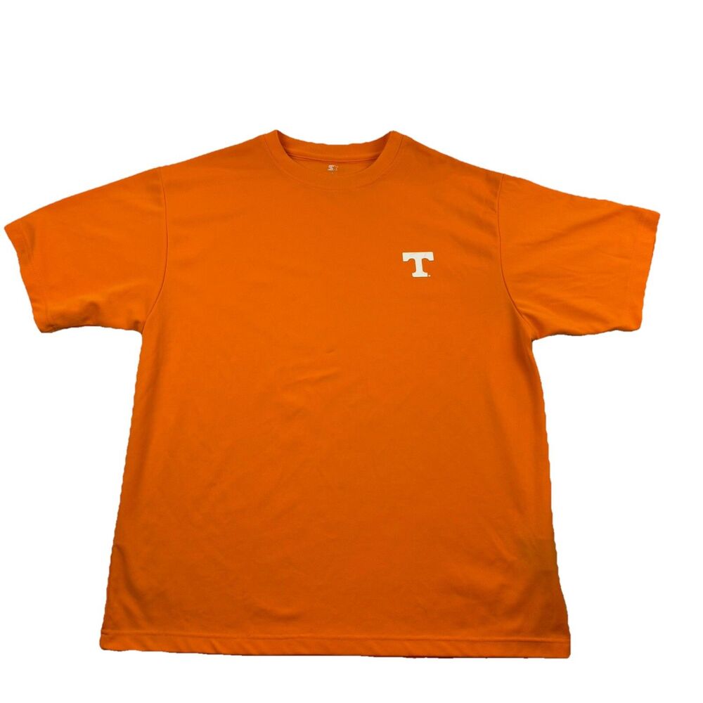 Vintage Tennessee Volunteers Starter T Shirt Mens L Orange Short Sleeve